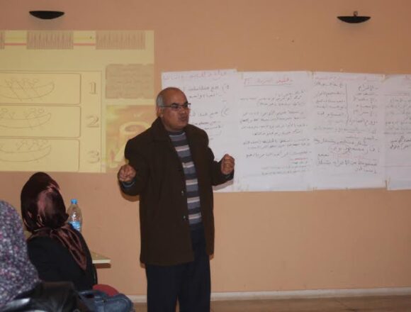 دورة تكوينية حول : منهجية العمل داخل المجموعة وبطائق التقييم المجتمعي