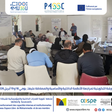 ورشة مراجعة الأنظمة الداخلية والأساسية للشبكة